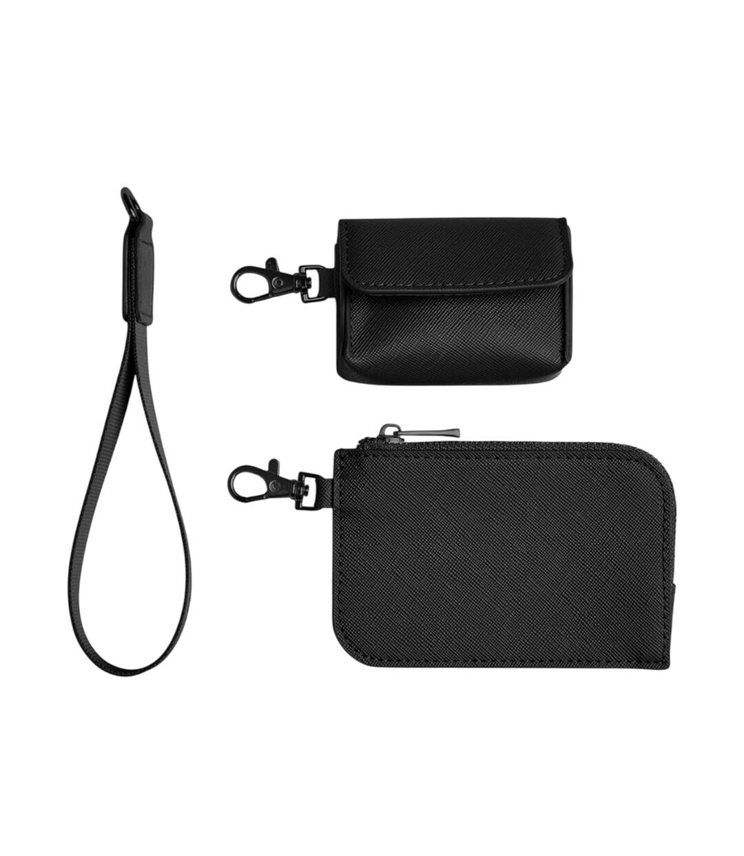 Boutique Wristlet Pouch One Size Black Bagbase-3