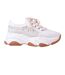 Womens/ladies whisper diamante knitted trainers beige Where´s That From