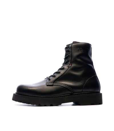 Boots Noires Homme Tommy Hilfiger Lace Up