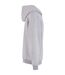 Mens Loose Full Zip Hoodie Heather Grey Build Your Brand-4