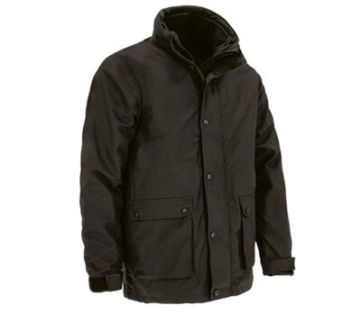Parka 3 en 1 intérieur polaire - Homme - REF AVENUE - NOIR