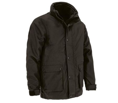 Parka 3 en 1 intérieur polaire - Homme - REF AVENUE - NOIR