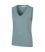 Womens/ladies whitley v neck vest top pale green Mountain Warehouse-4