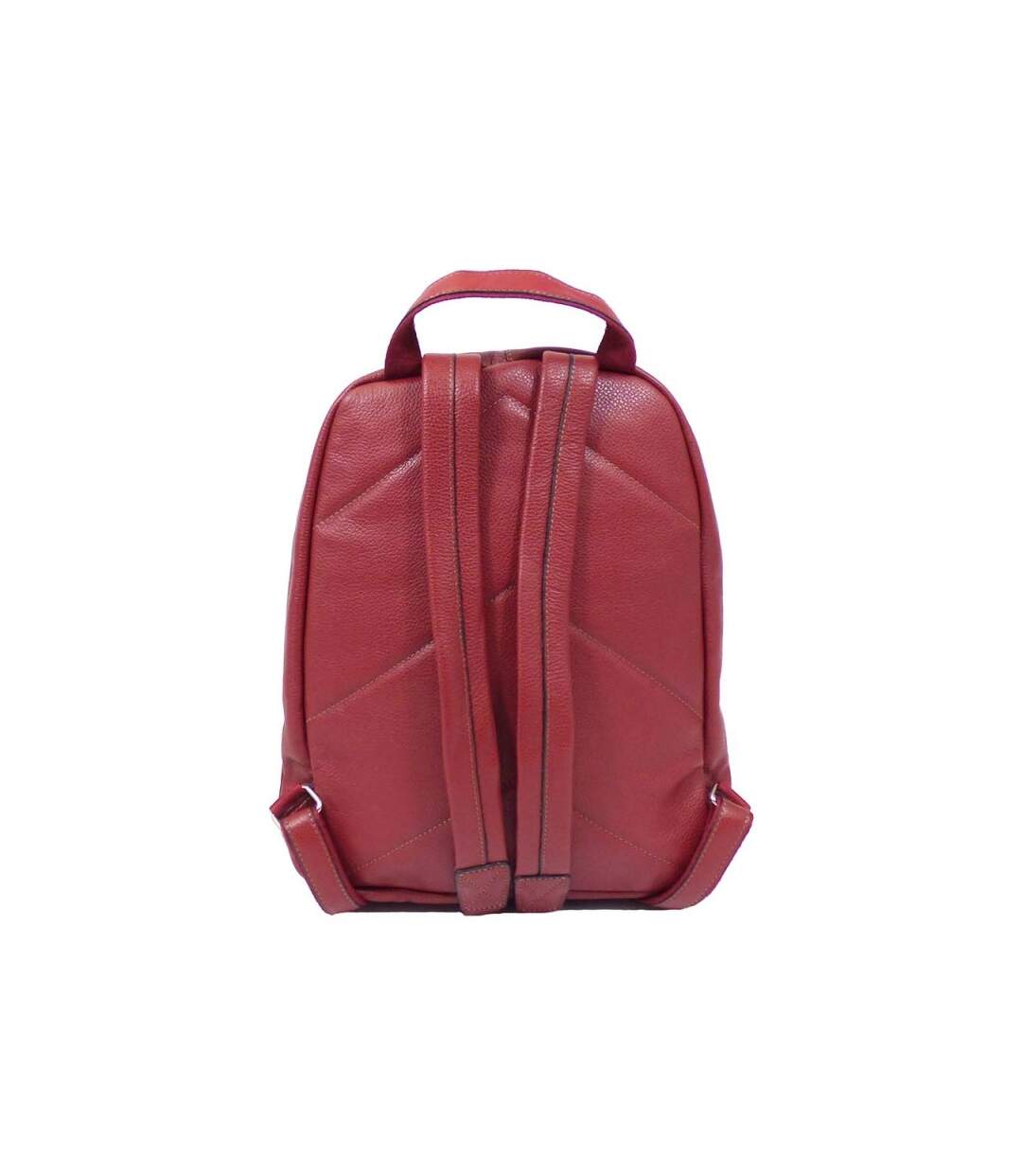 Katana - Sac à dos en cuir femme - rouge - 7706-3