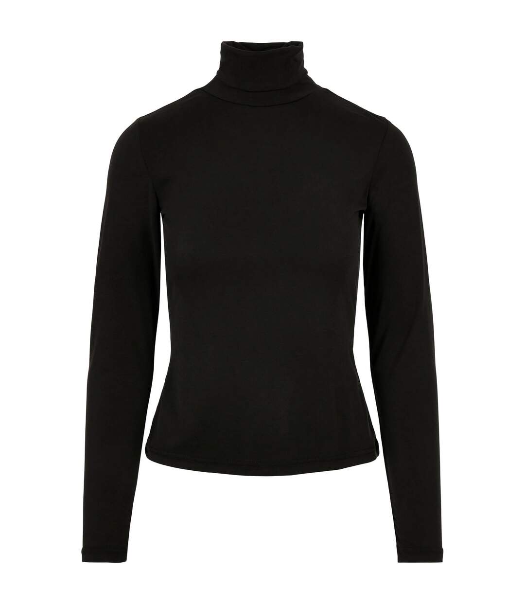 Col Roulé Manches Longues Femme Noir Urban Classics-1