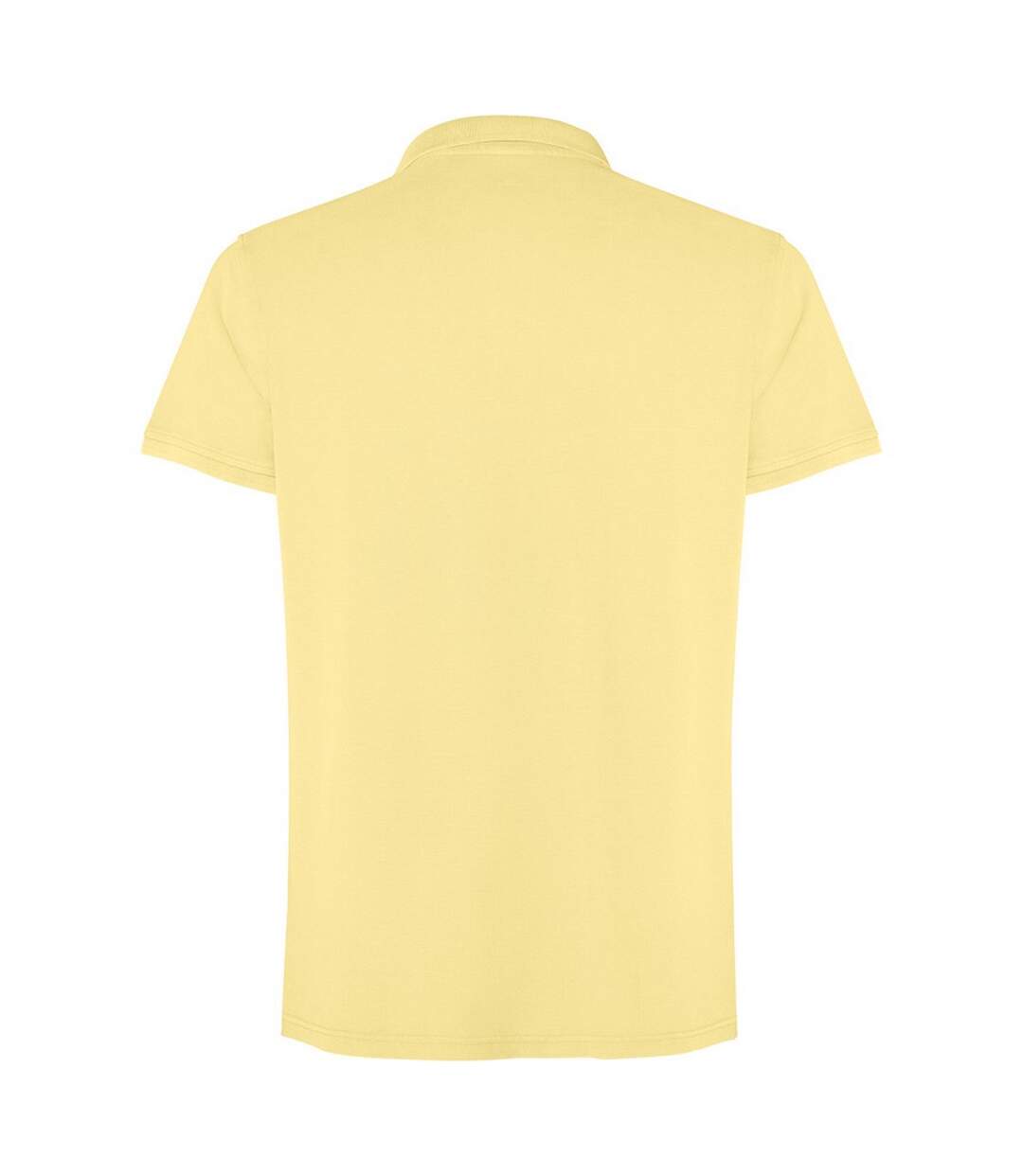 Polo Manches Courtes Cobain Adulte Jaune Roly-2