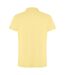 Polo Manches Courtes Cobain Adulte Jaune Roly-2