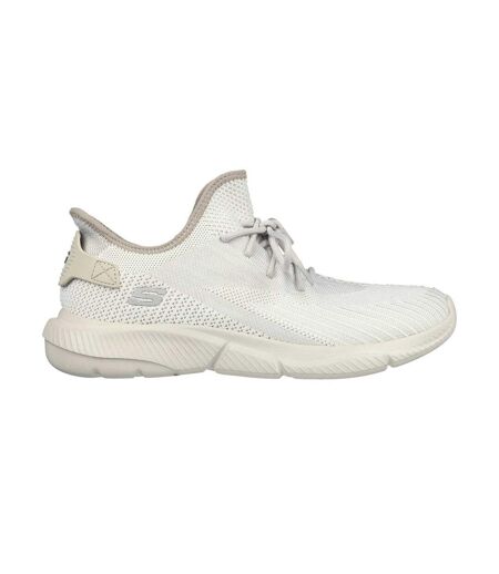 Mens Knitted Trainers Off White Skechers