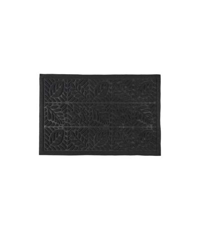 Paillasson Embosse Antidérapant 40x60cm Noir