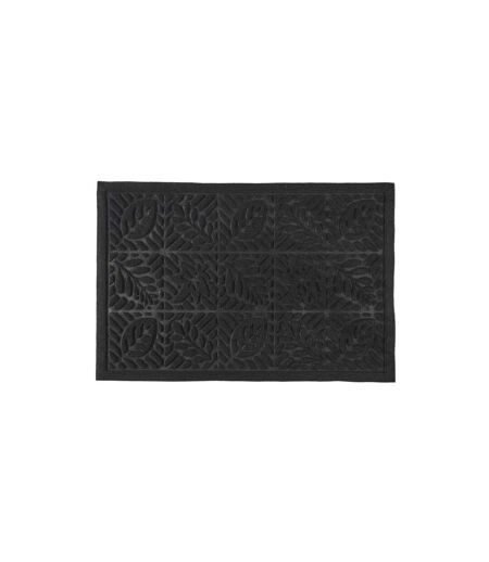 Paillasson Embosse Antidérapant 40x60cm Noir