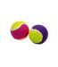 Paris Prix - Lot De 2 Balles De Tennis chien 4cm Multicolore