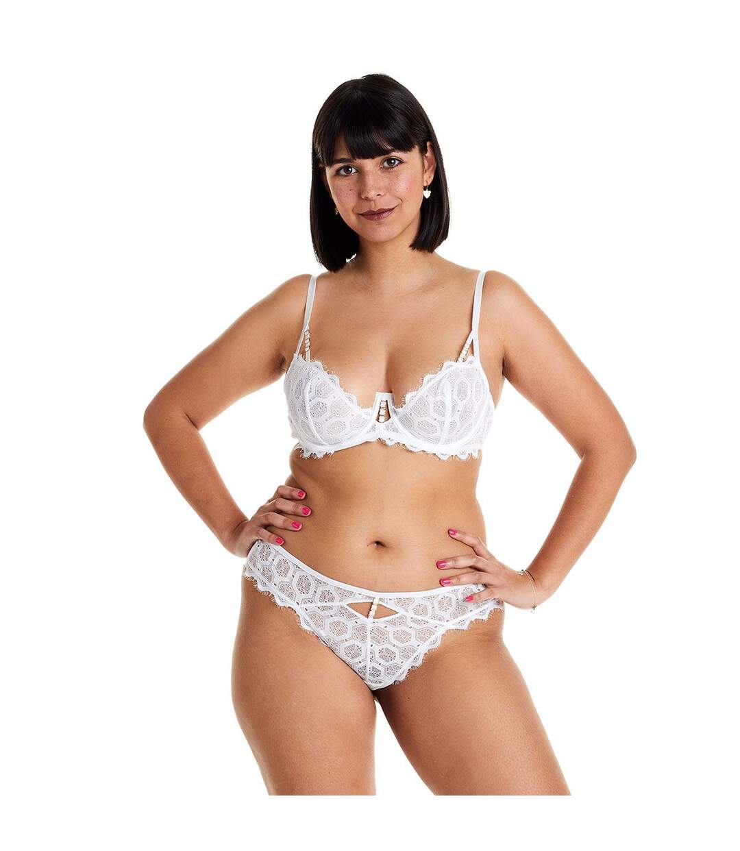 Soutien-gorge à armatures blanc Imprévisible