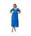 Robe mi-longue femme bleu Dorothy Perkins