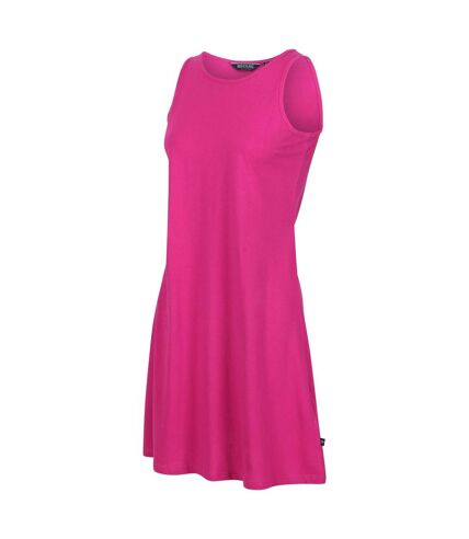 Regatta Womens/Ladies Kaimana Plain Swing Dress (Fuchsia) - UTRG7716