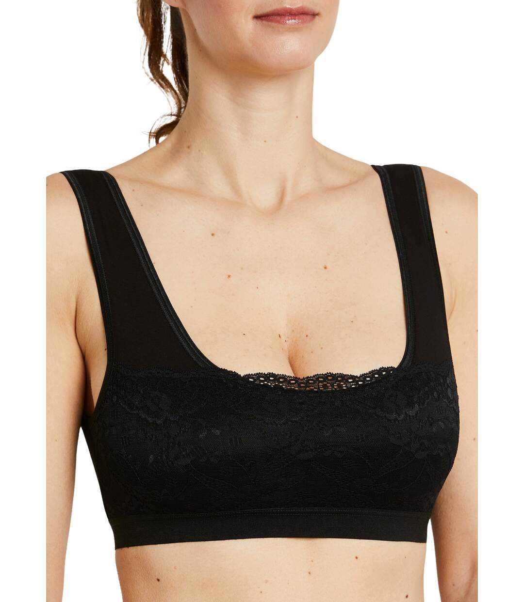 Soutien-gorge brassière dentelle extensible-3