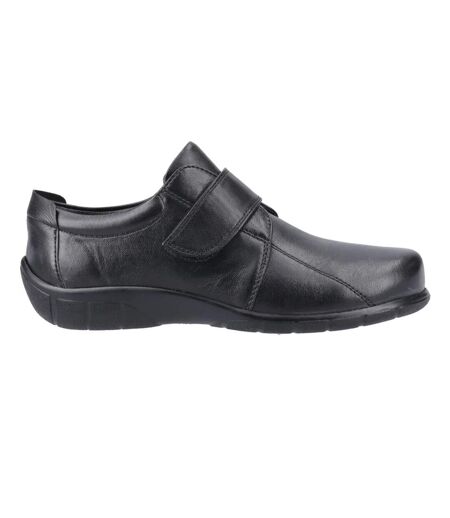 Womens/ladies Dorothy Shoes Black Fleet & Foster