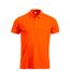 Polo manhattan homme orange fluo Clique Clique