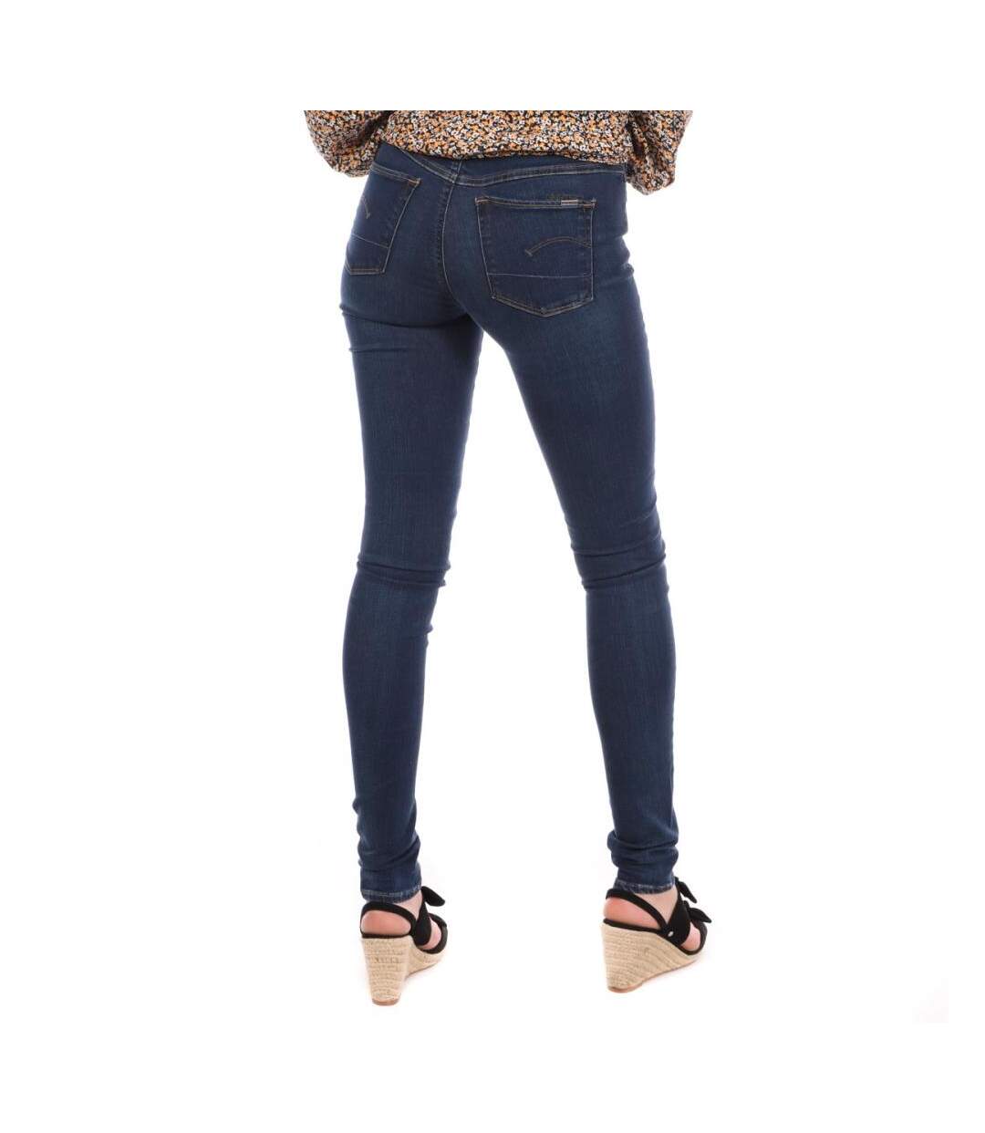 Jean Skinny Denim Femme G-Star 3301 Jeg - W31-L34