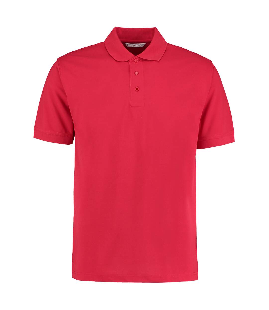 Polo à manches courtes homme rouge Kustom Kit