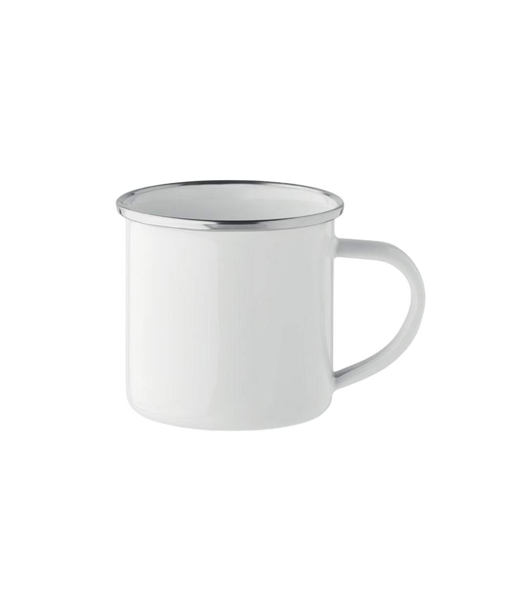 Mug plateado s taille unique blanc MidOcean-1