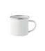 Mug plateado s taille unique blanc MidOcean-1