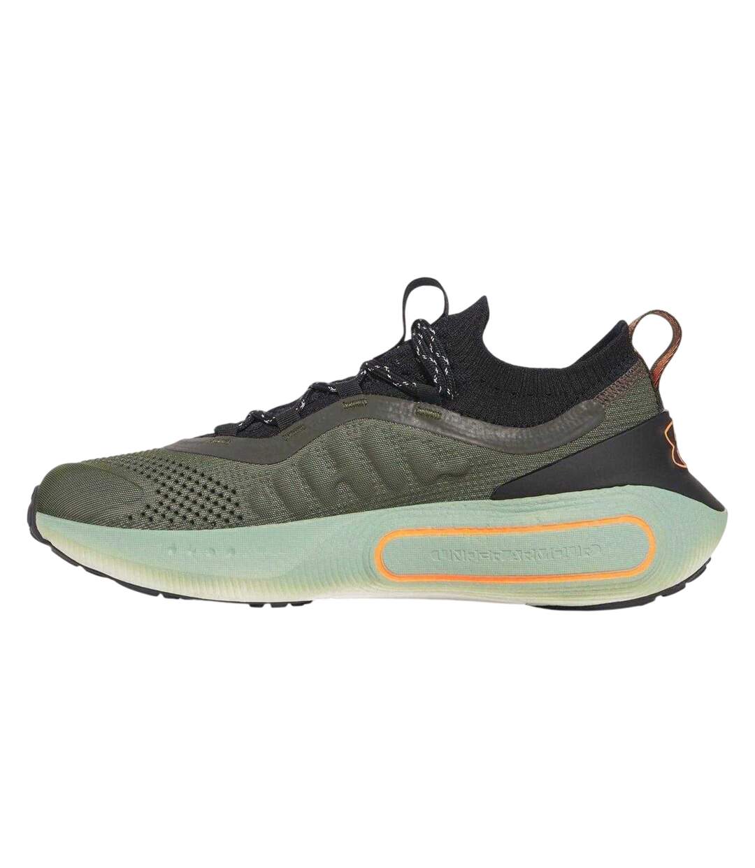 Mens Phantom 4 Flat Sock Trainers Green Under Armour-2