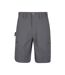 Mens Trek Cargo Shorts Grey Mountain Warehouse-1