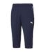 Mens Team Liga Crop Tracksuit Bottoms Peacoat Blue White Puma-1
