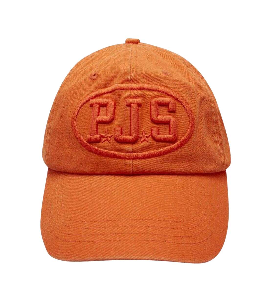 Casquette Motif/style Logo Jaune Orangé Vif Orange Parajumpers-1