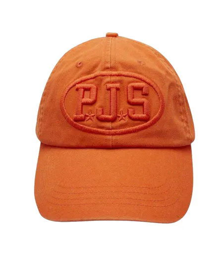 Casquette Motif/style Logo Jaune Orangé Vif Orange Parajumpers