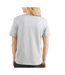 T-Shirt gris femme calvin klein jeans varsity-2