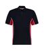 GAMEGEAR Mens Track Classic Polo Shirt (Navy/Red/White)