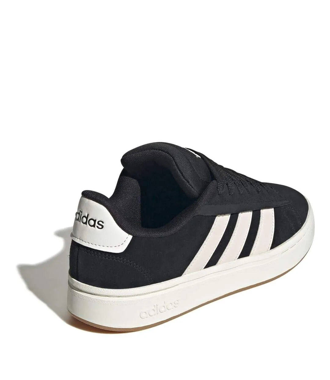 Baskets Grand Court Alpha Femme Noir Rose Adidas-4