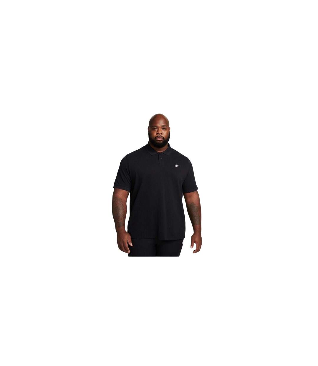 Polo Manches Courtes Match Up Homme Noir Nike-1