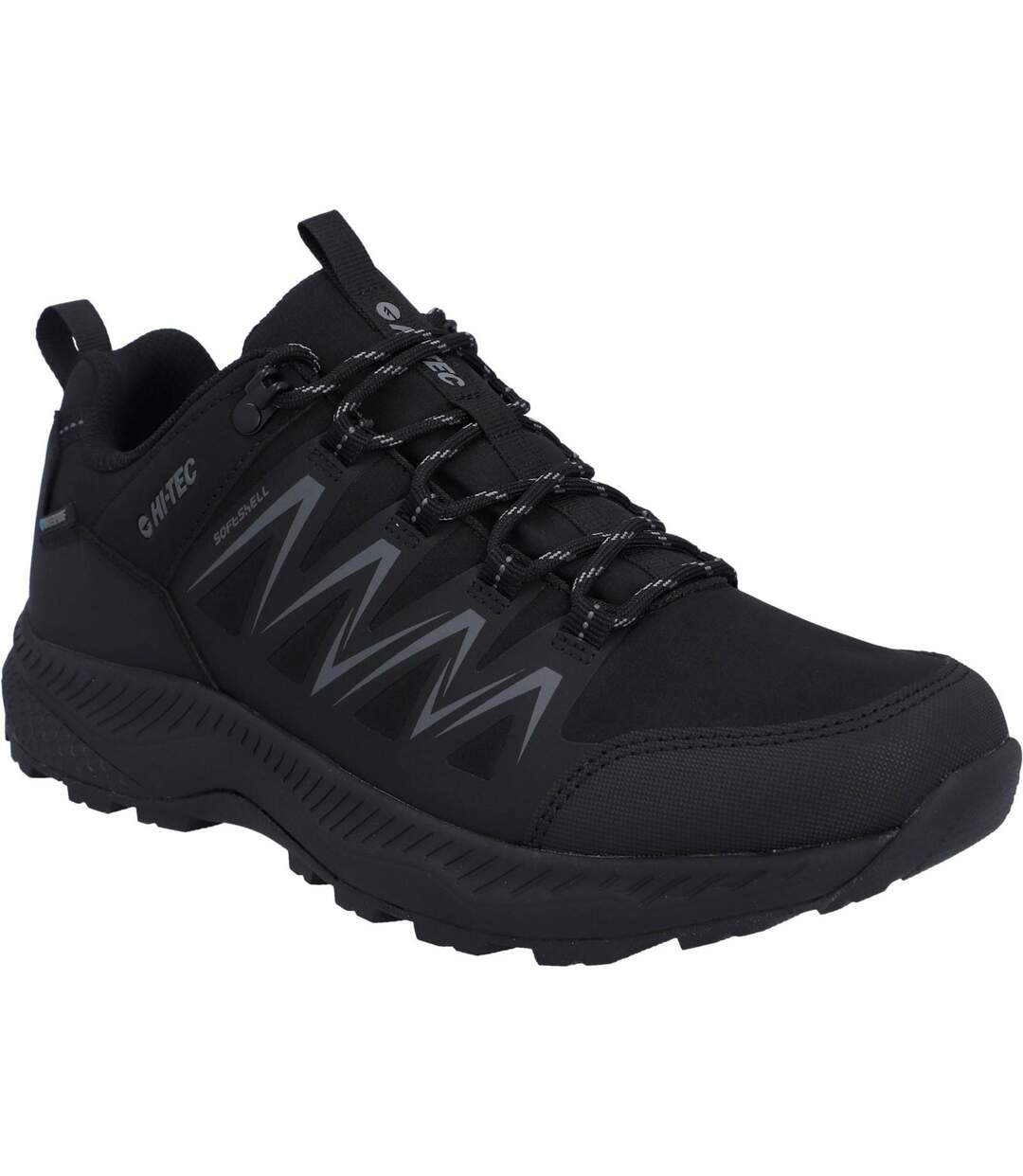 Baskets Stealth Trail Homme Noir Gris Foncé Hi-Tec-1