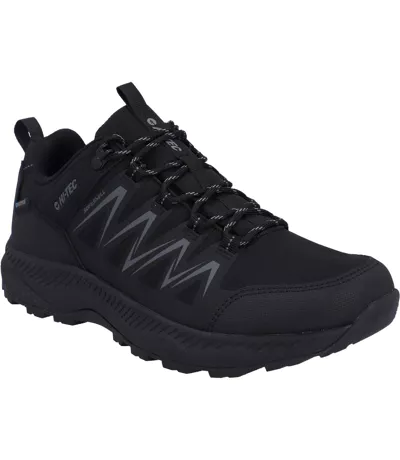 Baskets Stealth Trail Homme Noir Gris Foncé Hi-Tec
