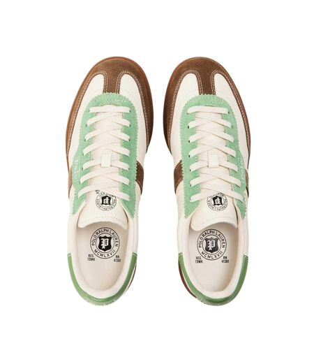 Baskets Bedford Femme Crème Ralph Lauren