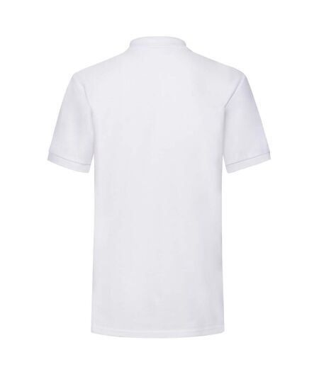 Polo homme blanc Fruit of the Loom