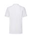 Polo homme blanc Fruit of the Loom-2