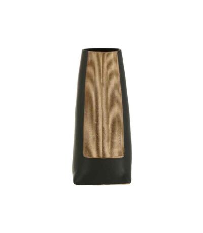 Paris Prix - Vase Long Design En Céramique maria 29cm Noir