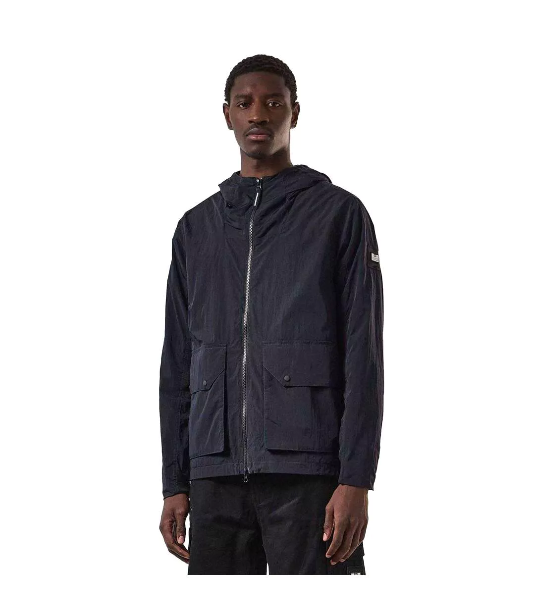 Veste Été Valencia Homme Bleu Marine Weekend Offender-1