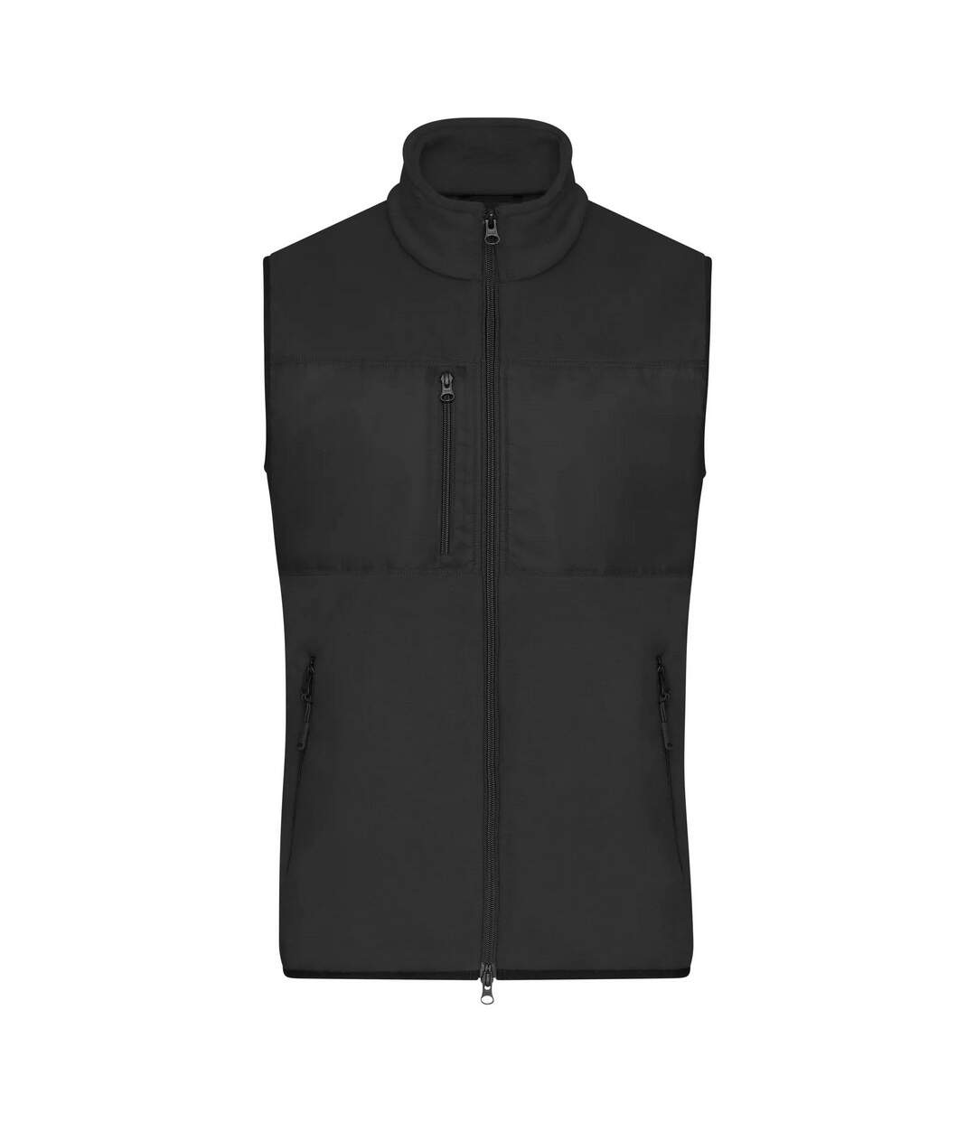 Veste Sans Manches Homme Noir James And Nicholson-1