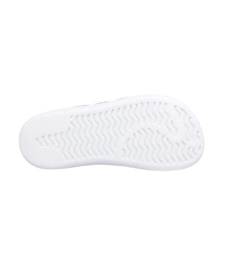 Womens/ladies Adifom Superstar Mules White Black Adidas