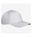 Elevate Unisex Adult Doyle 5 Panel Cap (White)