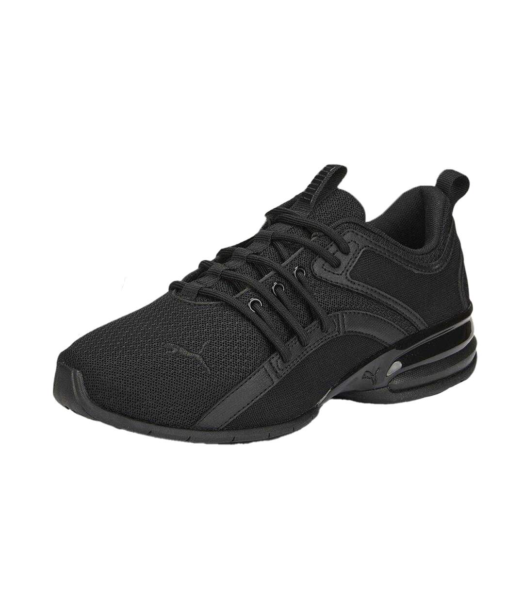 Womens/ladies Cell Mia Trainers Triple Black Puma-2