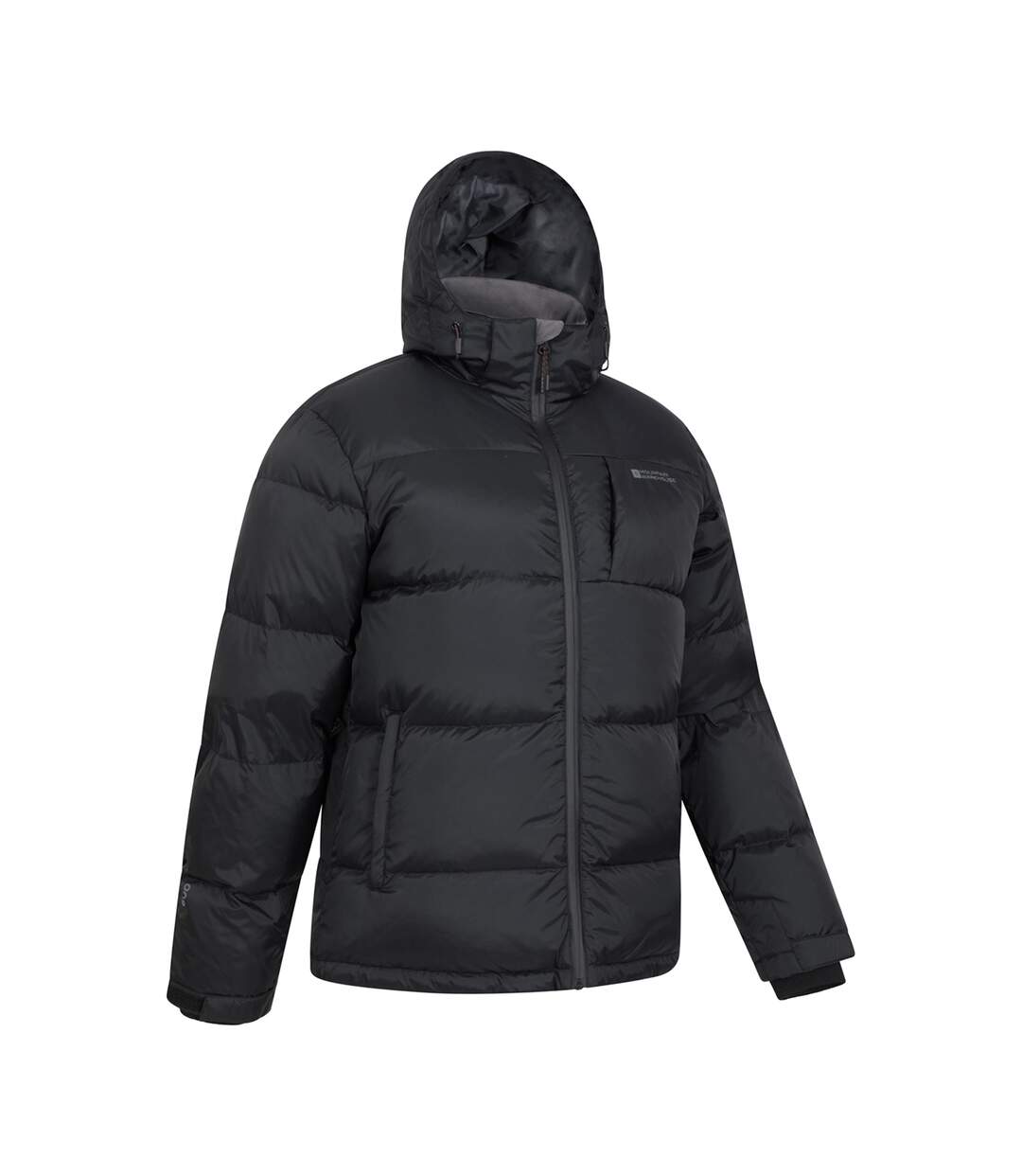 Mens Frost Ii Extreme Down Jacket Jet Black Mountain Warehouse-3