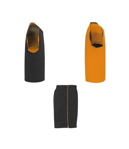 Set de sport juve adulte noir uni / orange Roly