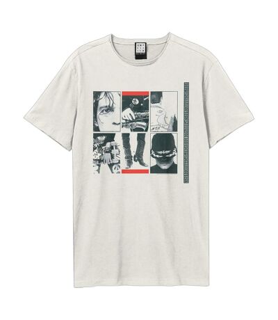 T-shirt Kick Adulte Vieux Blanc Amplified