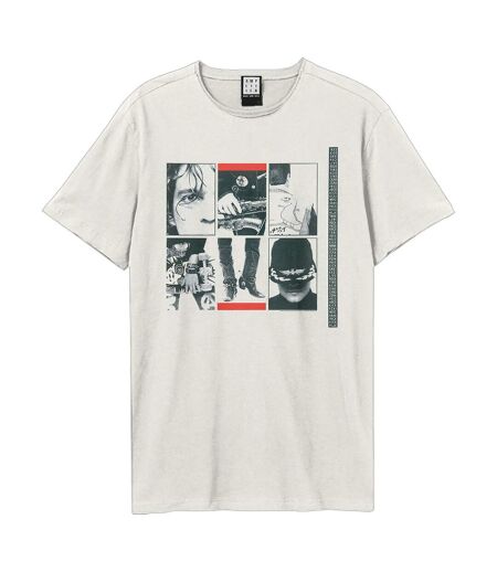 T-shirt Kick Adulte Vieux Blanc Amplified