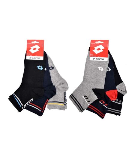 Chaussettes homme LOTTO Socquettes - Pack de 6